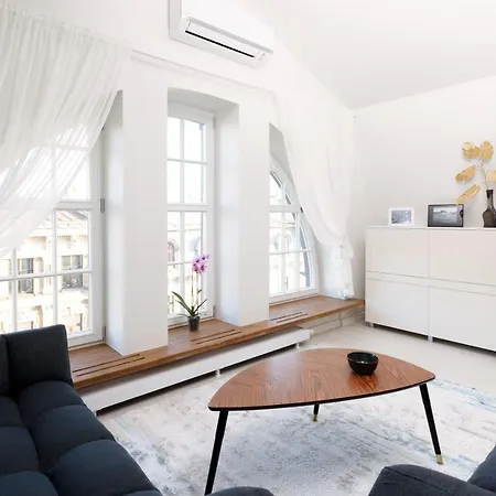 Daire Bright Attic Flat In The Centre Riga