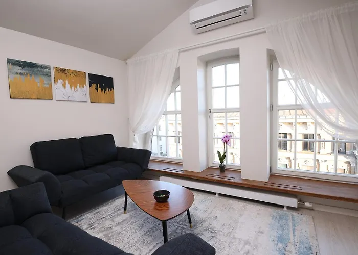 Dzīvoklis Bright Attic Flat In The Centre *